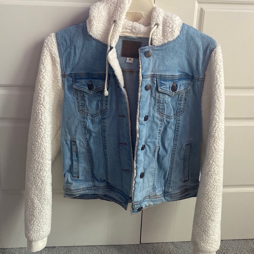 Maurice’s Sherpa jean jacket